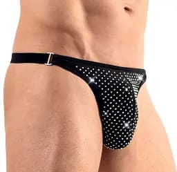 Чоловічі стрінги Svenjoyment Underwear Men's String S чорний - мініатюра 3