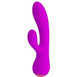 Вибратор-кролик Pretty Love Zachary 17.8 см фиолетовый