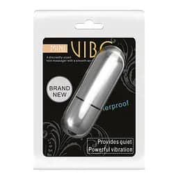 Міні-вібратор Baile Mini Vibe, 6.2 см (сріблястий) - мініатюра 8