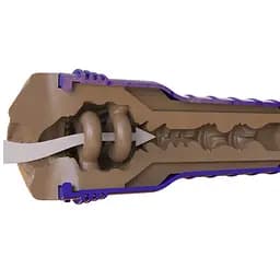 Мастурбатор-вагіна Fleshlight Boost Bang Medium Dark Flesh - мініатюра 5