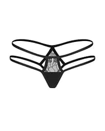 Сексуальні стрінги Obsessive Arrowel L/XL (чорний) - мініатюра 6