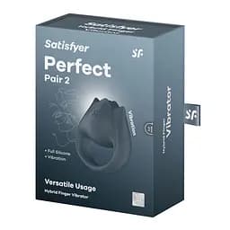 Вібратор для клітора Satisfyer Perfect Pair 2, 6.7 см (сірий) - мініатюра 8