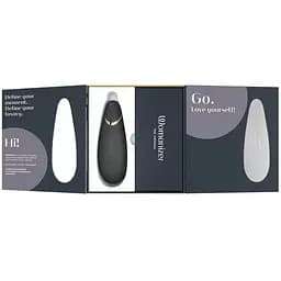 Вакуумний кліторальний стимулятор Womanizer Premium 2 Black - мініатюра 7