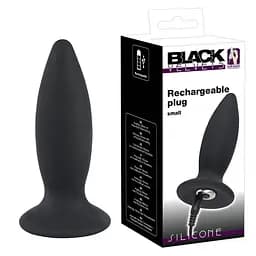 Анальна пробка - Black Velvets Rechargeable Plug Small - мініатюра 1