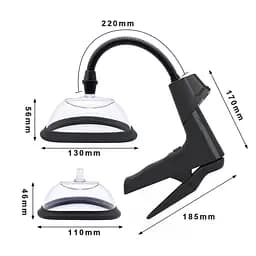 Вакуумна помпа Pompka Pussy Pump with digital display Temptasia 60-00055 99202 - мініатюра 4