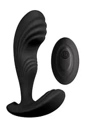 Стимулятор простати Pleasures Cozy, 12 см (чорний)