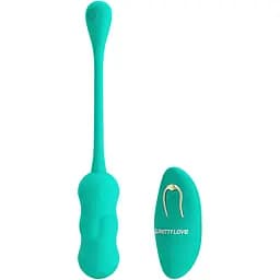 Виброяйцо Pretty Love Leshy 18.6 см бирюзовый