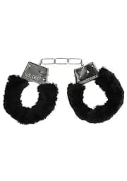 Наручники Ouch! Handcuffs Furry (чорний) - мініатюра 2