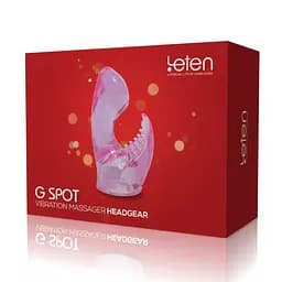 Насадка для вібромасажера Leten G Spot Headgear 4 42 x 100 мм - мініатюра 2
