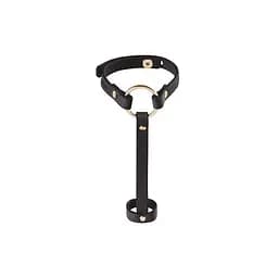 Пара браслетів на зап'ясті та палець Bijoux Indiscrets MAZE Hand Bracelet Harness Black Bijoux Indiscrets B0240; SO2679 95319 - мініатюра 2