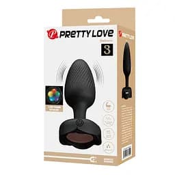 Анальна пробка з вібрацією PRETTY LOVE Osborn PRETTY LOVE BI-040183 101654 - мініатюра 6