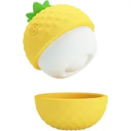 Стимулятор для клитора Pretty Love Pineapple Secret желтый