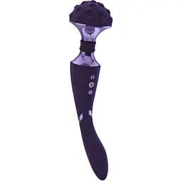 Вібромасажер Vive Shiatsu Bendable Massager Wand 28.6 см (фіолетовий)