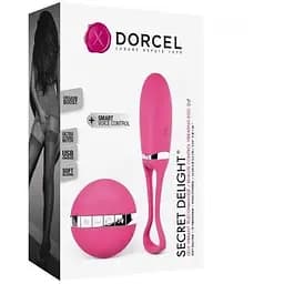 Віброяйце Dorcel Secret Delight Magenta з пультом ДК з турборежимом та голосовим керуванням - мініатюра 7