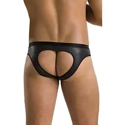 Труси чоловічі Passion 041 Slip Open Joe black L/XL - мініатюра 2