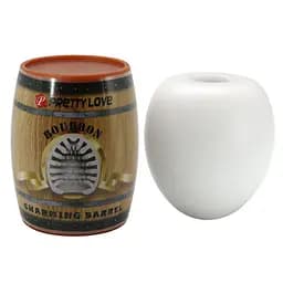 Мастурбатор яйце Pretty Love Bourbon Charming Barrel білий - мініатюра 8