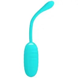 Виброяйцо Pretty Love Kirk 19.7 см бирюзовый