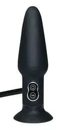 Надувна анальна пробка True Black Vibr.Plug з вібрацією Orion 42-05746000000 87781 - мініатюра 2