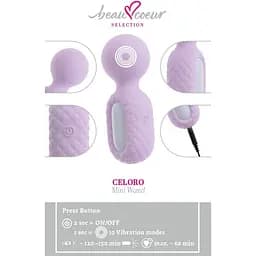 Мінівібратор Beau coeur Celoro Mini Wand - мініатюра 10