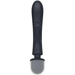 Вібратор Satisfyer Triple Lover для пар та соло три мотори силікон 10 програм сірий - мініатюра 6