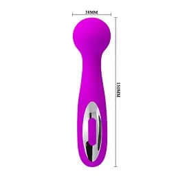Вібромасажер Pretty Love Wade Massager Purple - мініатюра 6