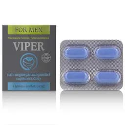 Таблетки для потенції Viper (4 таблетки)