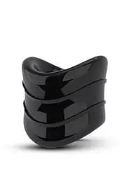 Кільце ерекційне Stay Hard Beef Ball Stretcher Snug Xlong Чорне, 3.8 х 2.5 см