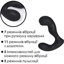Смарт-масажер простати Svakom Iker Black - мініатюра 4