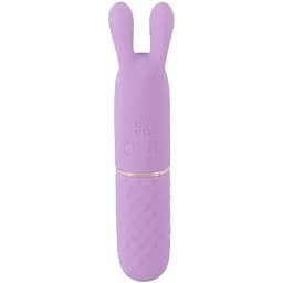 Мінівібратор-кролик Cuties Rabbit Vibe Purple - мініатюра 2