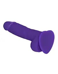 Реалістичний фалоімітатор Strap-On-Me SOFT REALISTIC DILDO Violet - Size XL - мініатюра 2
