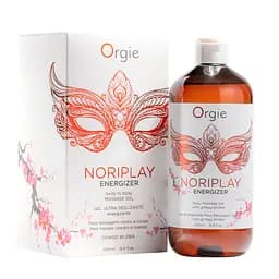 Гель для NURU-масажу Orgie - Noriplay Energizer (500 мл), екстракт гінкго білоба, захисне простирадло Orgie SX1527 101151