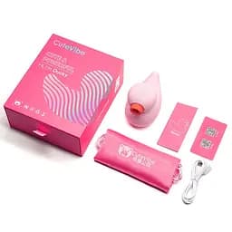 Вакуумний вібратор-качка CuteVibe Ducky Pink CuteVibe SO6553 92489 - мініатюра 4