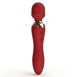 Двостороннього вібратора "Night Stories" з USB-зарядкою Червоний