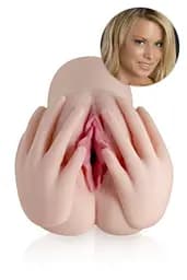 Реалістичний 3D-мастурбатор з напіввідкритою вагіною Real Body - The Hottie Real Body SO4447 91369 - мініатюра 3