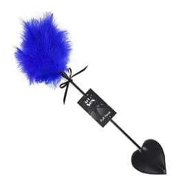 Щекоталка со шлепалкой Пика Art of Sex - Puff Peak, цвет Синий