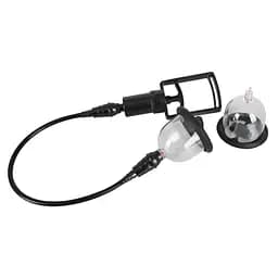 Вакуумная помпа для сосков Bad Kitty Vibrating Nipple Cup 46 см прозрачный