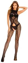 Бодістокінг Bodystocking 2038, black One Size - мініатюра 1