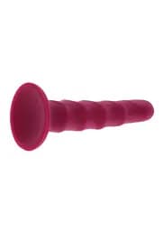 Фалоімітатор ToyJoy Ribbed Dong 6 Inch 16 см (рожевий) - мініатюра 11