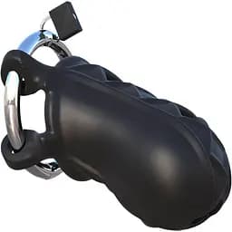 Пояс верности мужской Pipedream Fantasy C-Ring Hardcore Cock Blocker 9.5 см черный