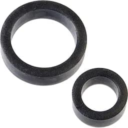 Набір ерекційних кілець Doc Johnson Platinum Premium silicone - The C-Rings - Charcoal