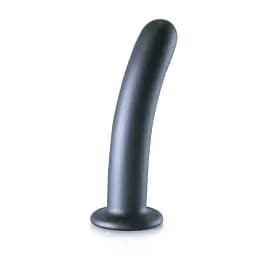 Фалоімітатор Ouch! Smooth G-Spot Dildo 7'' 17.7 см (сірий) - мініатюра 11