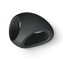 Ерекційне кільце Love To Love Flux Ring подвійне Black Onyx - мініатюра 6