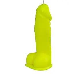 Свічка Love Flame - Dildo L Yellow Fluor, CPS01-Yellow