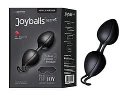Вагінальні кульки Joyballs secret, black / black Joydivision 48-15001 23746 - мініатюра 4