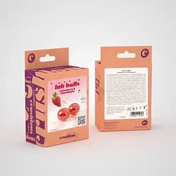 Вибухові кульки зі смаком шампанського із вершками Crushious Balls lub strawberry&champagne - мініатюра 3