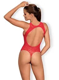 Боді Obsessive B120 S/M/L червоний - мініатюра 3