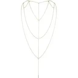 Цепочка для спины Bijoux Indiscrets Magnifique Back and CLeavage Chain - Gold