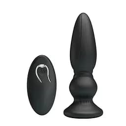 Анальна пробка LyBaile Mr.Play Vibrating Prostate Massager 12.5 см (чорний)