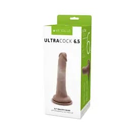 Фалоімітатор Me You Us Silicone Ultra Cock 6.5 in 16.5 см (коричневий) - мініатюра 8