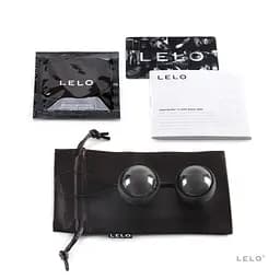 Вагінальні кульки Lelo Luna Beads Noir, 2.9 см, чорний - мініатюра 3